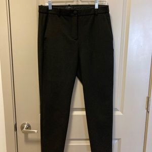 J. Crew black high-rise Cameron pants in four-season stretch